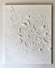 White Modern Abstract Art