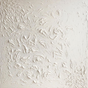White Textured Painting